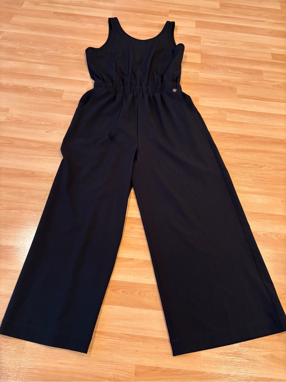 Calia Black Wide-Leg Jumpsuit